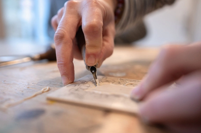 Atelier Papier - Linogravure à Rezé – 3h