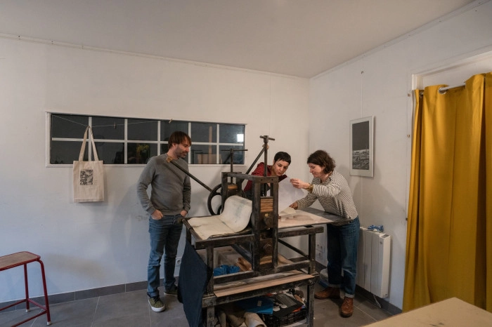 Atelier Papier - Linogravure à Rezé – 3h