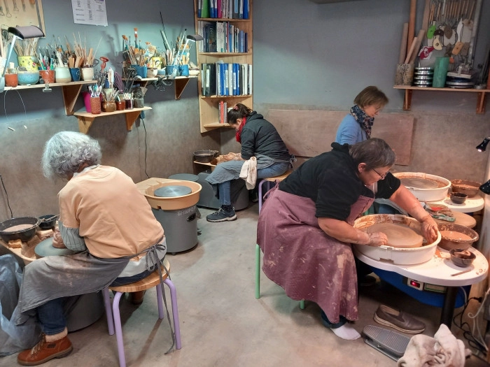 Atelier Poterie et Céramique - Tour à Rives – 2h
