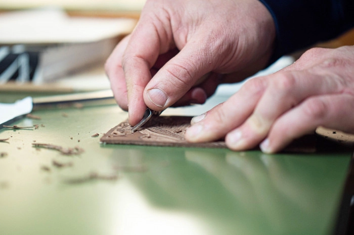 Atelier Papier - Linogravure à Douarnenez – 3h