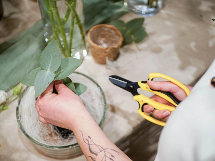 Atelier Végétal - Composition fleurs/plantes fraîches à Neuville-sur-Saône – 2h