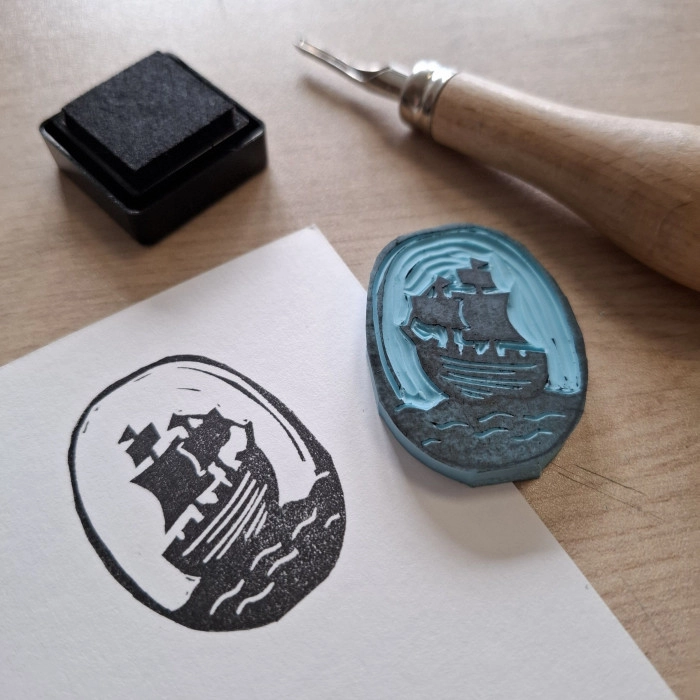 Atelier Papier - Linogravure à Rezé – 2h