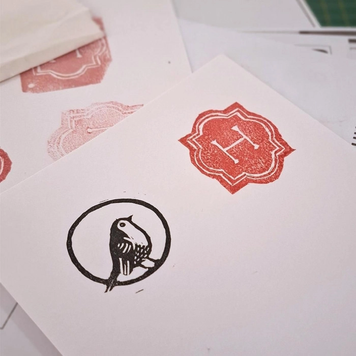 Atelier Papier - Linogravure à Rezé – 2h