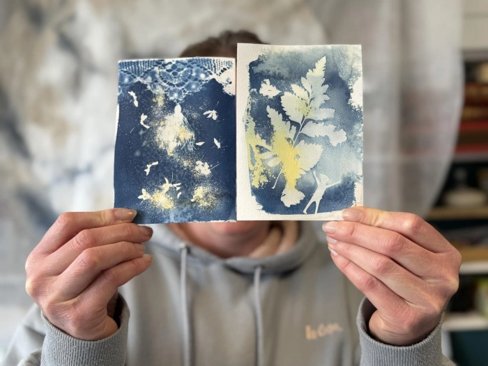 Atelier Papier - Cyanotype à Lucé – 2h