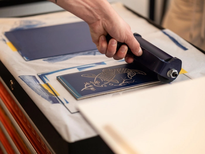 Atelier Papier - Linogravure à Quimper – 3h