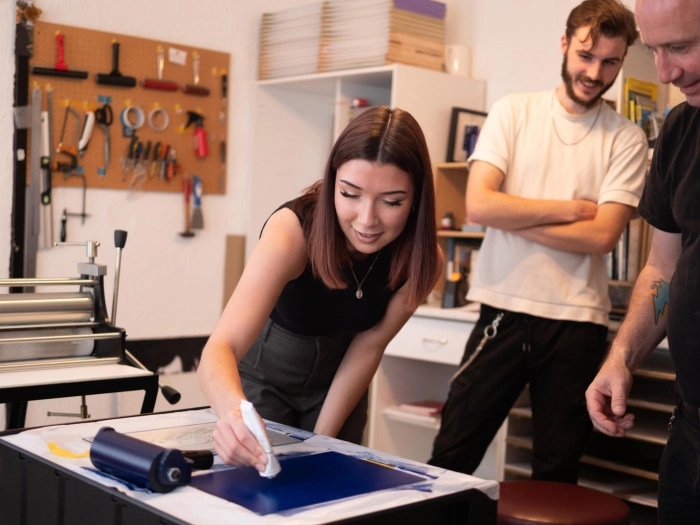 Atelier Papier - Linogravure à Quimper – 3h