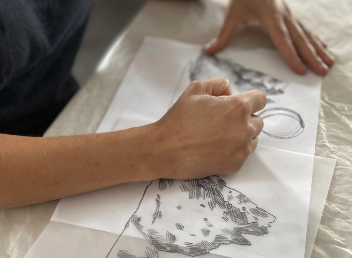 Atelier Papier - Gravure Pointe Sèche à Pau – 3h