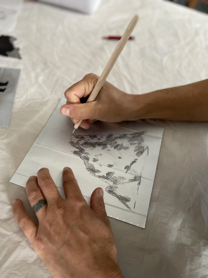 Atelier Papier - Gravure Pointe Sèche à Pau – 3h