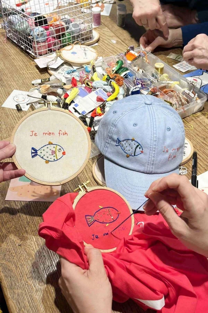 Atelier Textile - Broderie à Biarritz – 3h