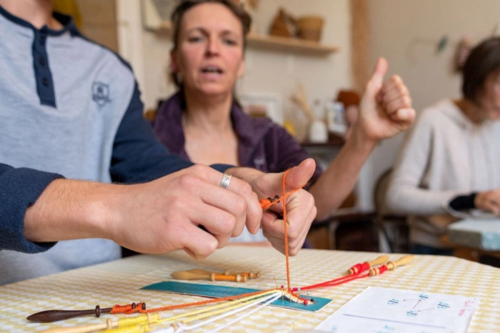 Atelier Textile - Tressage à Auray – 3h