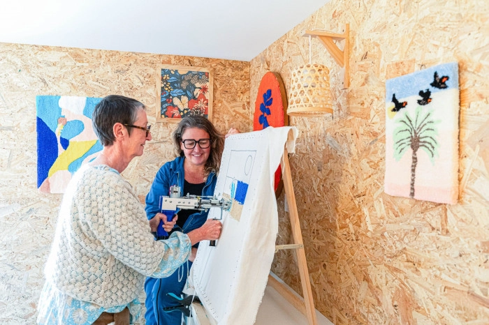 Atelier Textile - Tufting à Meschers-sur-Gironde – 1h