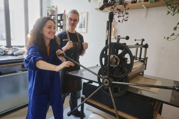 Atelier Papier - Gravure Pointe Sèche à Saint-Denis – 3h