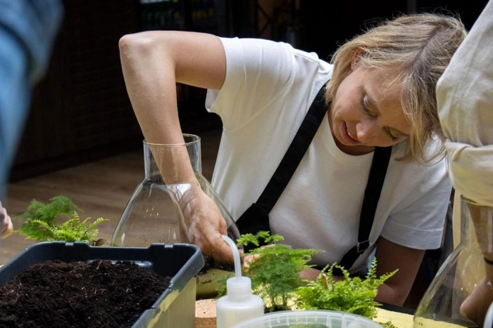Atelier Végétal - Composition de terrarium à Paris – 1h