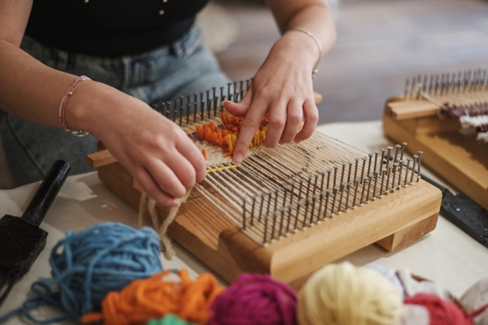 Atelier Textile - Tissage à Montpellier – 3h
