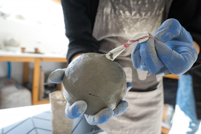 Atelier Pierre - Coulage béton à Couëron – 2h