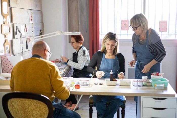 Atelier Bijouterie - Emaillage sur métal/Assemblage bijouterie à Cabestany – 2h
