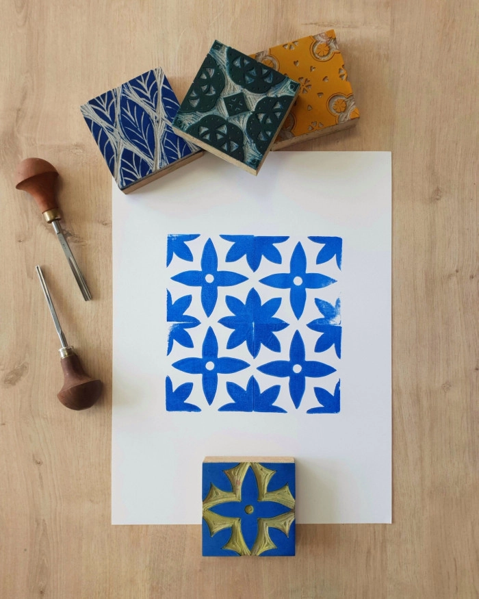 Atelier Papier - Linogravure à Rezé – 2h