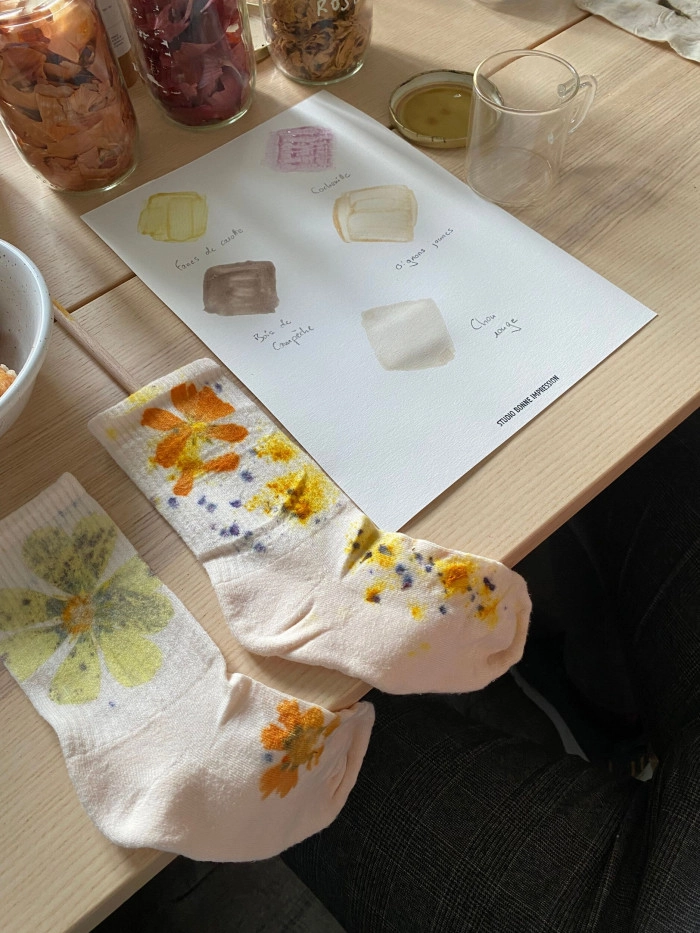 Atelier Textile - Teinture végétale à Caen – 2h