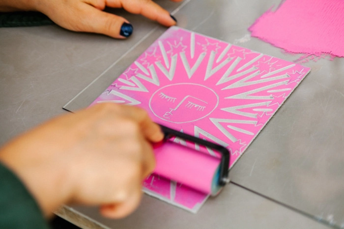 Atelier Papier - Linogravure à Pélissanne – 3h