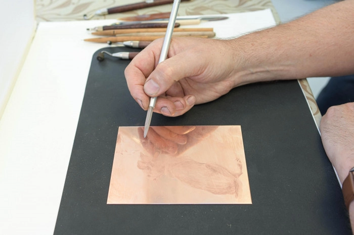 Atelier Papier - Gravure Pointe Sèche à Inzinzac-Lochrist – 3h