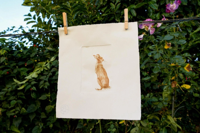 Atelier Papier - Gravure Pointe Sèche à Inzinzac-Lochrist – 3h
