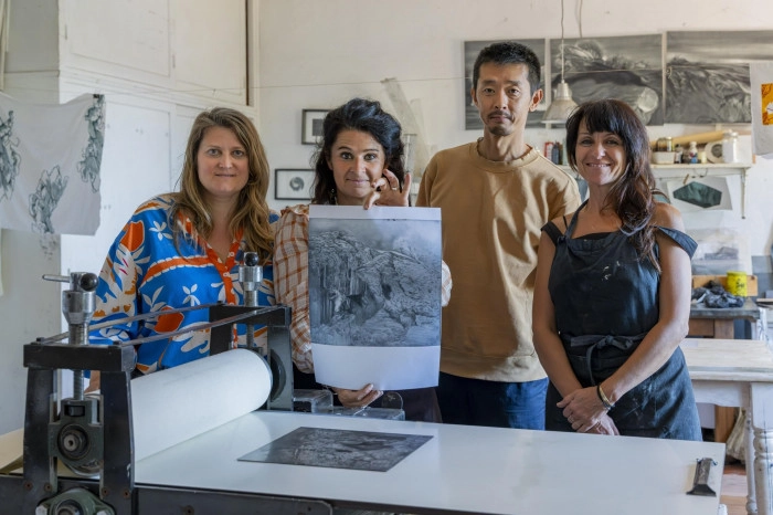 Atelier Papier - Gravure Pointe Sèche à Marseille – 3h