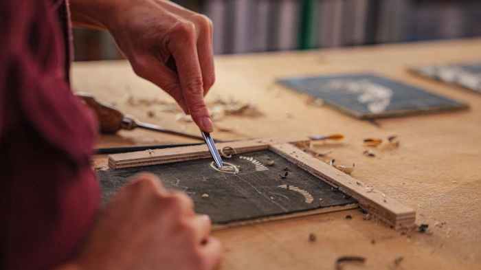 Atelier Papier - Linogravure à Grez-sur-Loing – 3h