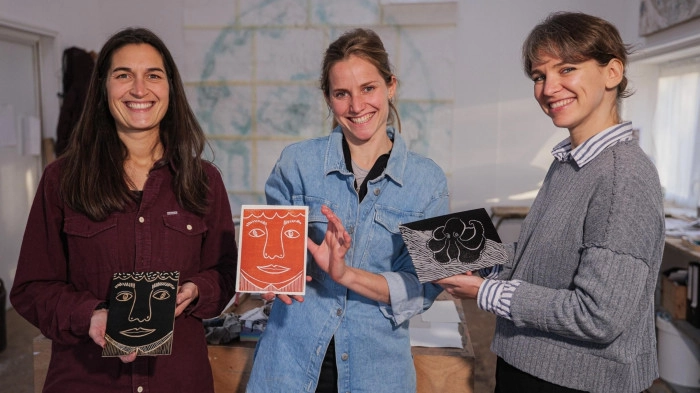 Atelier Papier - Linogravure à Grez-sur-Loing – 3h