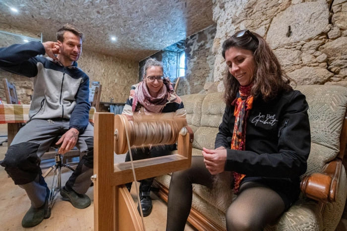 Atelier Agriculture - Filage du textile/Elevage à Le Poiré-sur-Vie – 3h