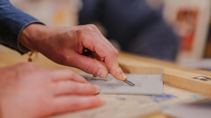 Atelier Papier - Gravure Pointe Sèche/Linogravure à Chartres – 3h