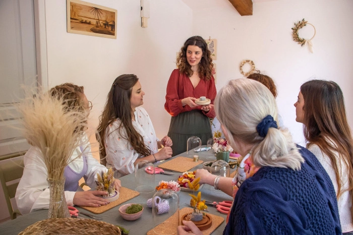 Atelier Végétal - Composition fleurs séchées à Pertuis – 1h