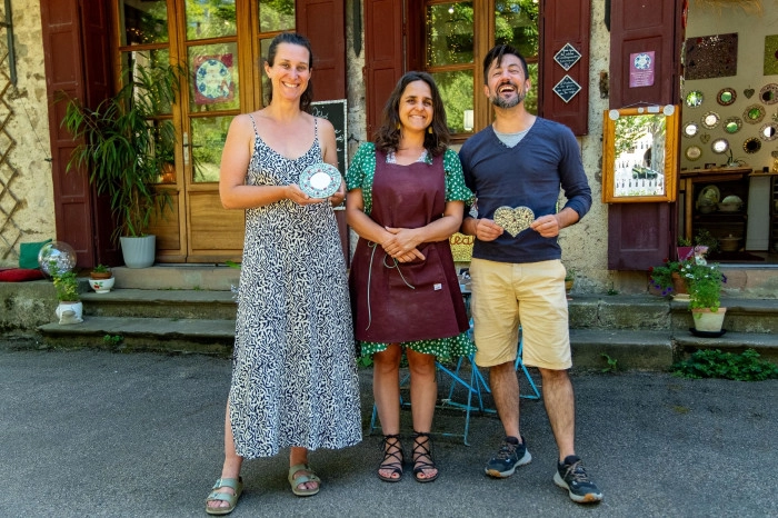 Atelier Pierre - Mosaïque à Monestiés – 3h
