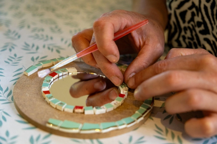 Atelier Pierre - Mosaïque à Monestiés – 3h