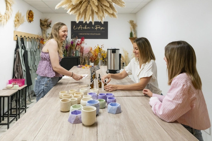Atelier Cosmétique et bien-être - Fabrication de bougies à Les Pennes-Mirabeau – 2h