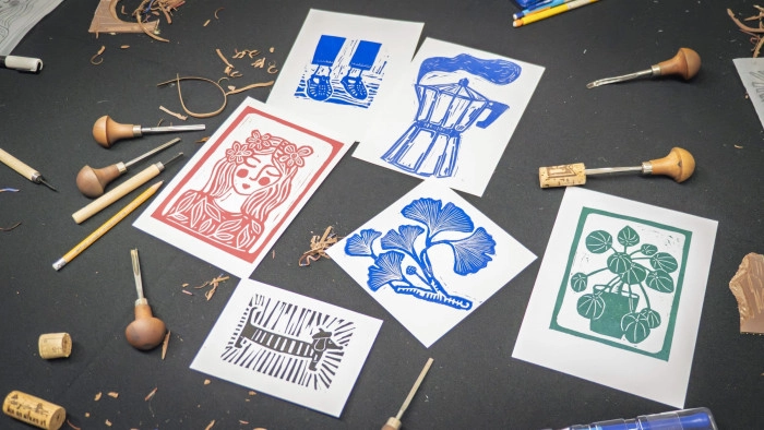 Atelier Papier - Linogravure à Nîmes – 3h