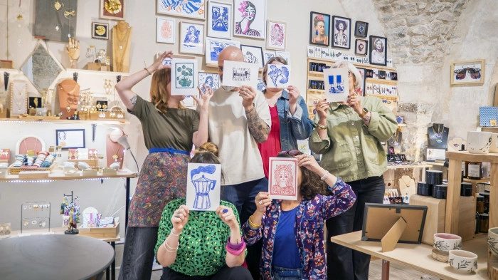 Atelier Papier - Linogravure à Nîmes – 3h