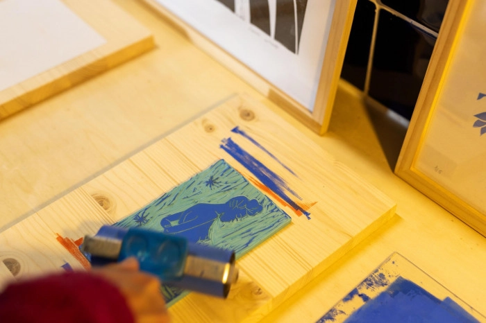 Atelier Papier - Linogravure à La Rochelle – 3h