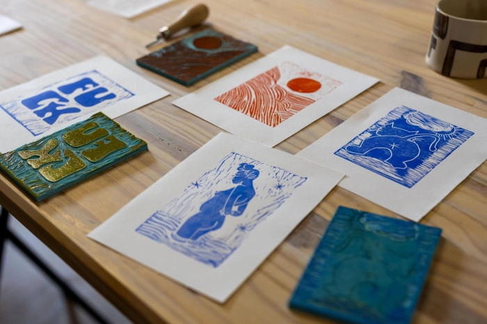Atelier Papier - Linogravure à La Rochelle – 3h