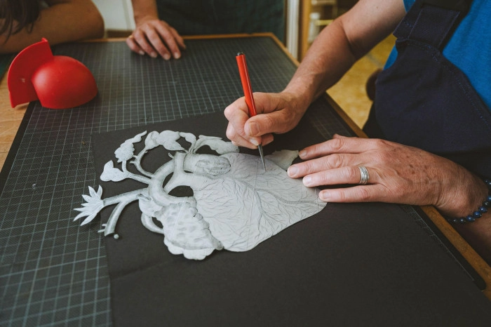 Atelier Papier - Gravure Pointe Sèche à Saint-Pierre-des-Corps – 3h