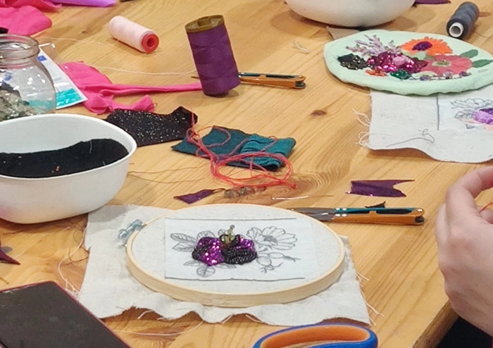 Atelier Textile - Broderie à Romainville – 3h