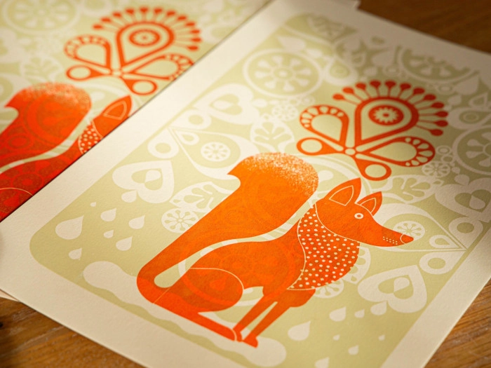 Atelier Papier - Sérigraphie papier à Saint-Maurice-de-Gourdans – 4h